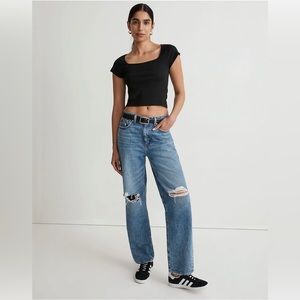 Brand NEW the Dadjean in Brockport Wash: Ripped Edition by Madewell